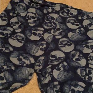 TC skull leggings